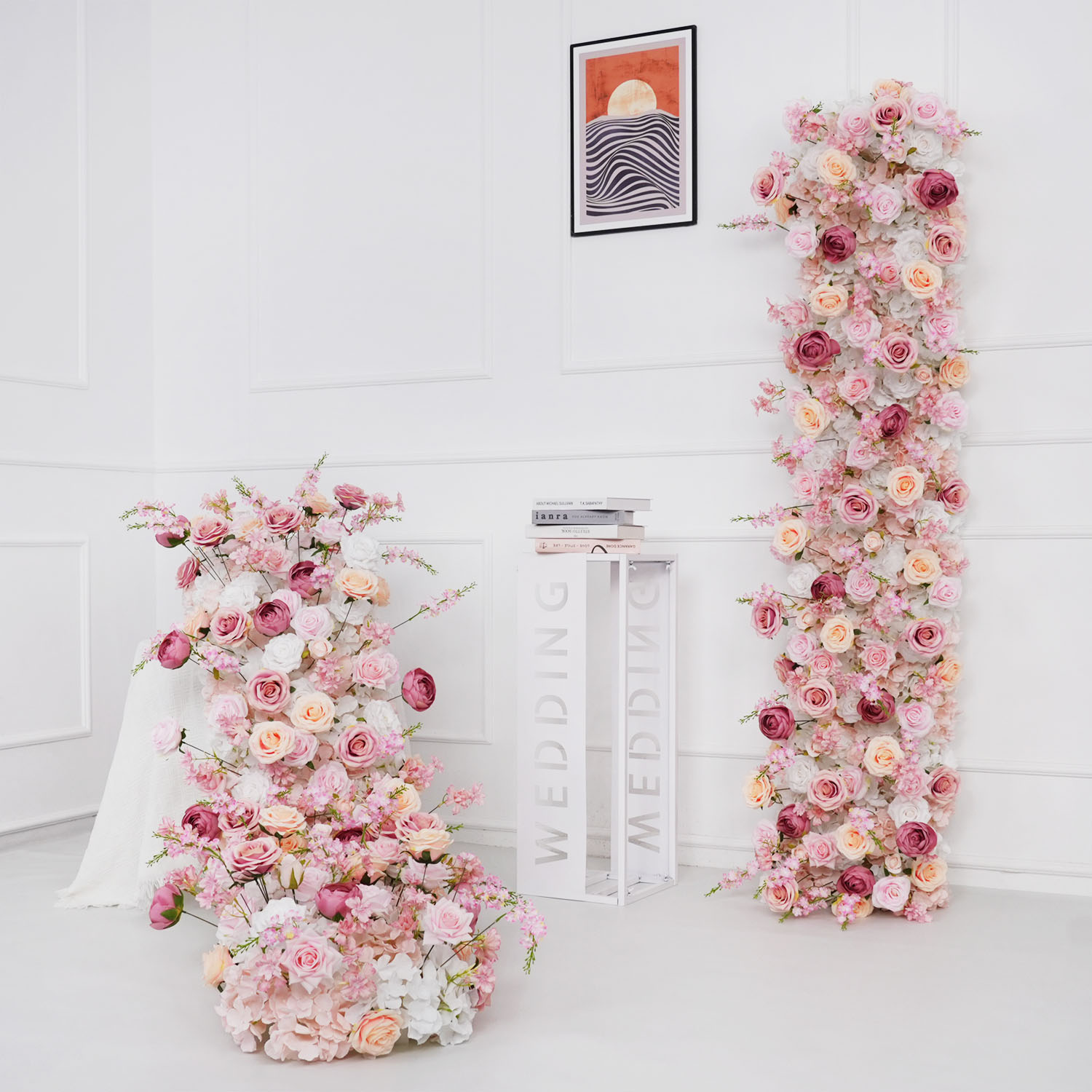 Quiet Luxury Lifestyle - Uflower Lusso Fiore Artificiale Fila Centrotavola