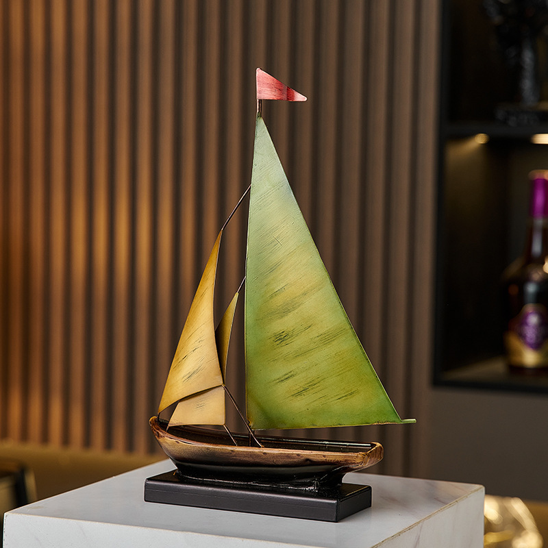 Quiet Luxury Lifestyle - Modellino Creativo di Barca a Vela,